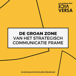 De Groan Zone van het Strategisch Communicatie Frame