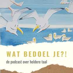 Wat bedoel je?! De podcast over heldere taal