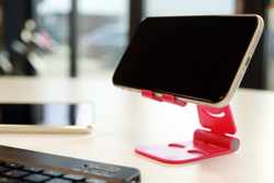 Mobiparts Phone Stand Holder Pink