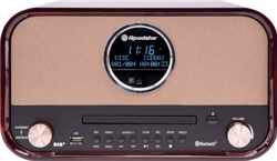 1782d retro radio met bluetooth dab en cd speler bruin uitzoeken en kopen met korting