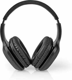 Nedis HPBT1200BK Draadloze Koptelefoon Bluetooth® Over-ear Zwart